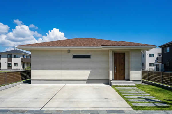 平屋の東松山モデルハウス